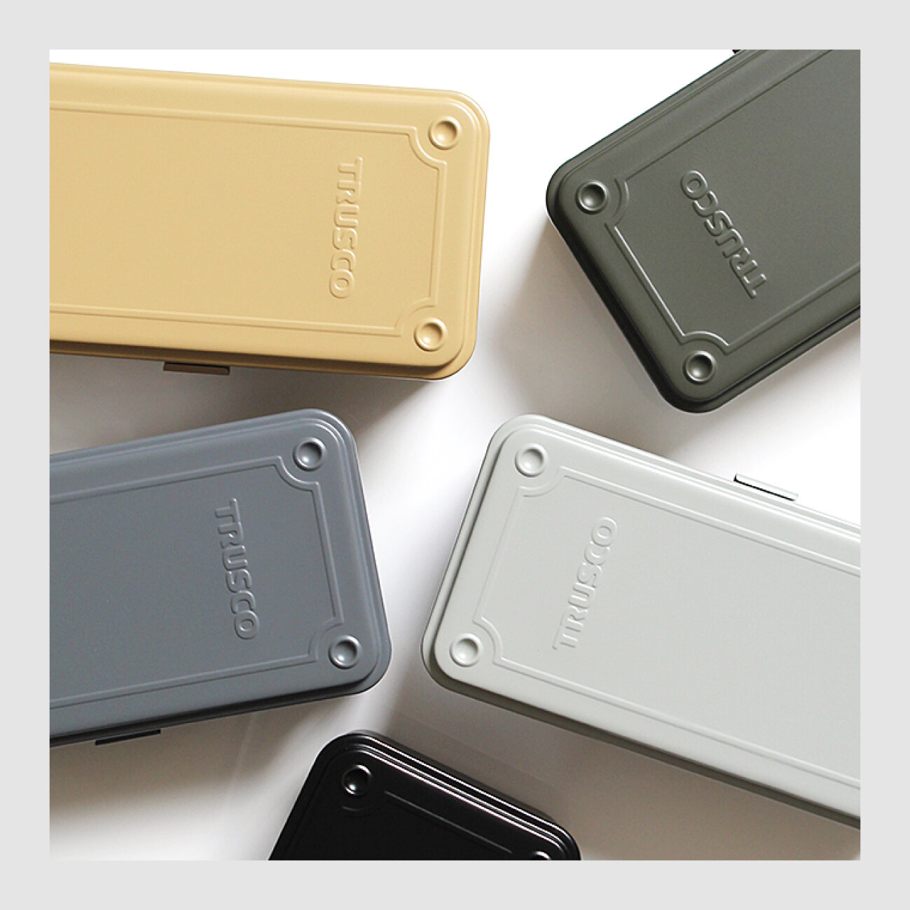Hot Cool Tokyo — Trusco Parts Box T-190 Mat Light Sand